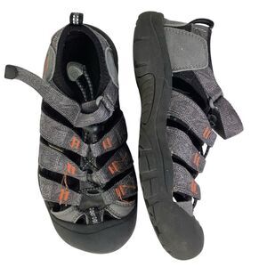 Keen Kid's Unisex Newport H2 Closed Toe Water Sandal Gray/Black Size 2